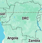 Banana, location on the map