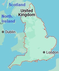 Spadeadam, position on the map