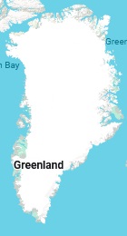 Cape Morris Jesup, position on the map
