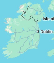 Malin Head, position on the map