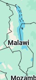 Karonga, position on the map
