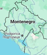 Pljevlja, position on the map