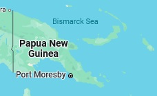 Daru, location on the map