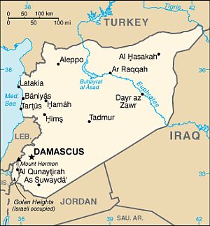 Map - Syria