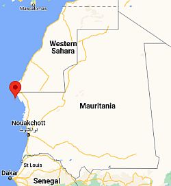 Nouadhibou, where is located