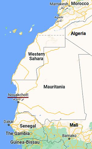 Nouakchott, where it is located