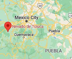 Nevado de Toluca, where is located