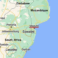 Maputo, where is located