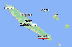 Nouméa, where is located