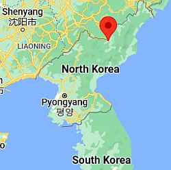 Hyesan, where is located