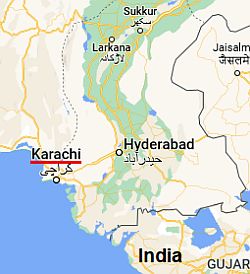 Karachi, where is located