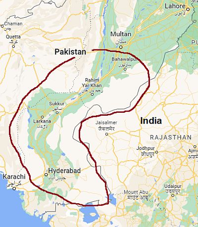 Pakistan, south-central