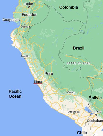 Lima, where it is located