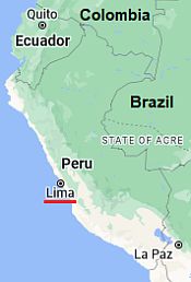 Lima, where is located