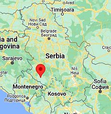 Sjenica, where is located