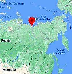 Tiksi, where is located