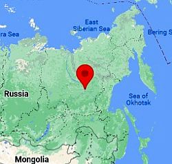 Yakutsk, where is located