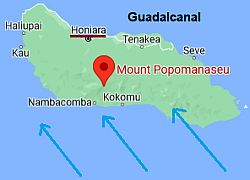 Honiara, where is located
