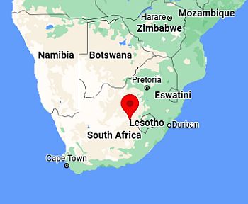 Bloemfontein, where it is located