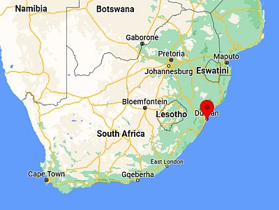 Durban, where it is located