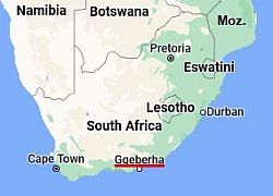 Gqeberha, where is located