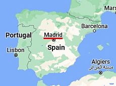 Madrid, where is located