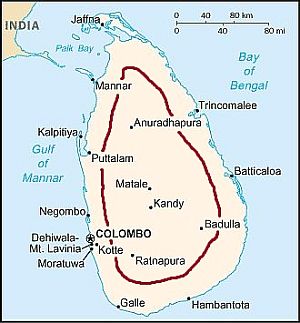 Climate of the inland areas