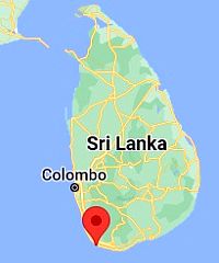 Galle, where is located