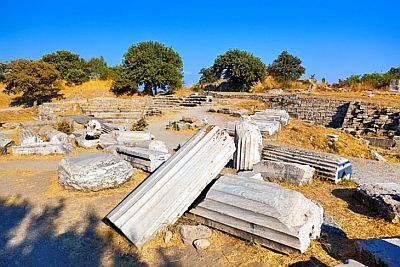 Ruins of ancient Troy