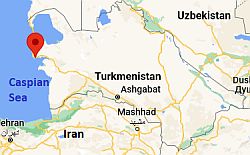 Turkmenbashy, where is located