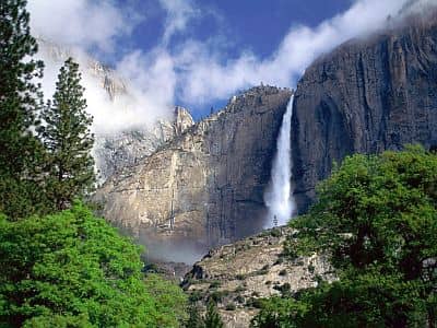 Waterfall in Yosemite