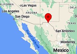 El Paso, where is located