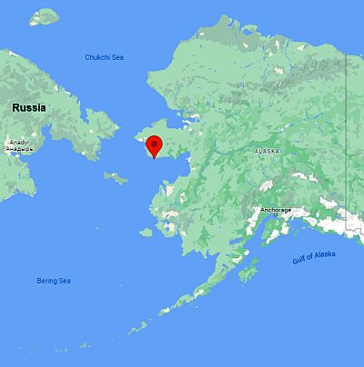 Nome, where it is located