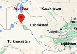 Nukus, where is located