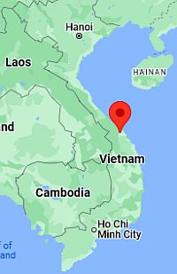 Da Nang, where is located