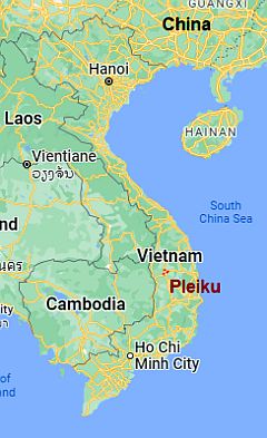 Pleiku, where it is located