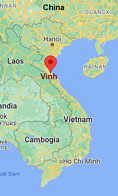 Vinh, where it is located