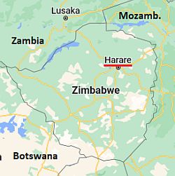 Harare, where is located